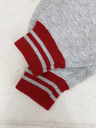 商品画像：スウェット/L/コットン/GRY/80s/USA製/ボーダーリブ/リバースウィーブ 4