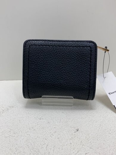 商品画像：2つ折り財布/レザー/BLK/レディース 2