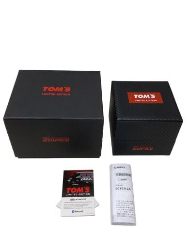 商品画像：クォーツ腕時計_EDIFICE/デジタル/BLK// 6