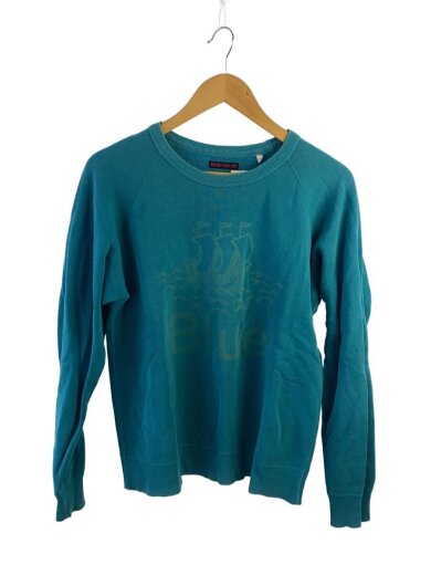 商品画像：ラグランスリーブ/スウェット/1/コットン/BLU 1