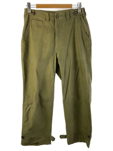 商品画像：40s/尿素ボタン/ミリタリーパンツ/フィールドトラウザーズ/ボトム/30/KHK 1