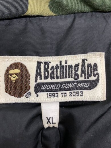 商品画像：フーデットダウンジャケット/XL/ナイロン/GRN/カモフラ/迷彩// 3