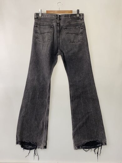 商品画像：FLARED DENIM PANTS/フレアデニムパンツ/S/BLK/pd35 697829 tbp47 1090 2