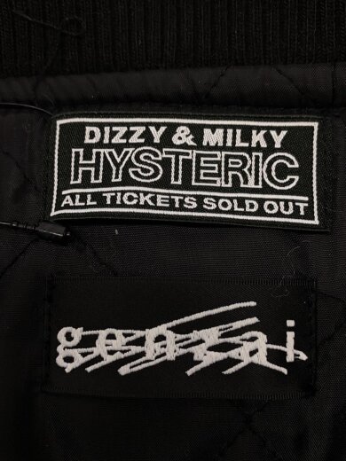 商品画像：×HYSTERIC GLAMOUR/WOMAN STADIUM JUMPER/スタジャン/M/BLK/GZ1291// 3