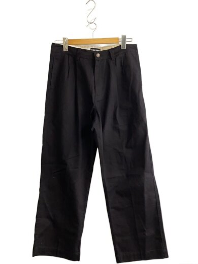 商品画像：2タックワイドパンツ/ボトム/32/コットン/BLK 1