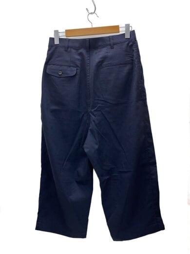 商品画像：19SS/AD2018/タックワイドパンツ/クロップドパンツ/XS/ウール/NVY/HC-P040 2