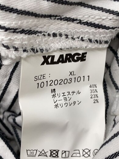 商品画像：ジャンプスーツ/オールインワン/XL/コットン/WHT/ストライプ/101202031011// 5