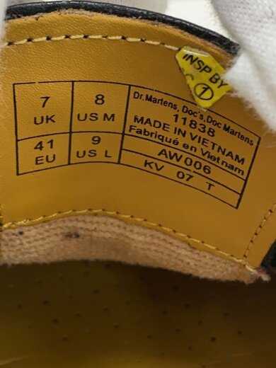 商品画像：1461 3ホール シューズ/1461 3EYE SHOE/シューズ/UK7/BLK/レザー/11838 5