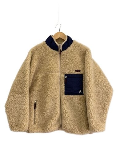 商品画像：フリースジャケット/M/ポリエステル/BEG/GUJK-19F1209 1