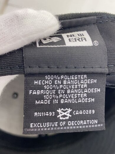 商品画像：キャップ/7 1/2/ポリエステル/BLK/メンズ 6