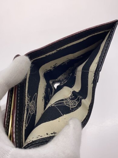 商品画像：2つ折り財布/レザー/BLK/レディース 6