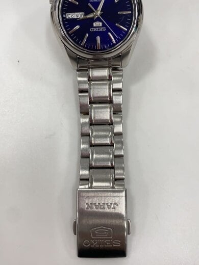 商品画像：自動巻腕時計/アナログ/ステンレス/BLU/SNKL43 5