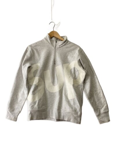 商品画像：スウェット/S/コットン/GRY/HALF ZIP PULLOVER 1