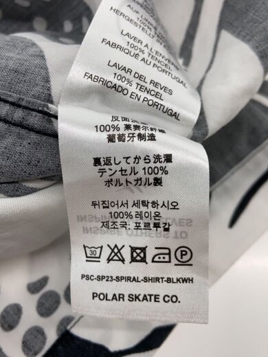 商品画像：半袖シャツ/--/--/BLK/総柄// 4