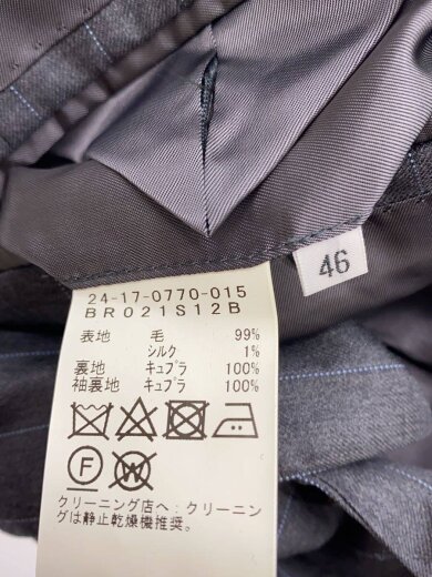 商品画像：セットアップ/46/ウール/GRY/24-17-0770-015// 4