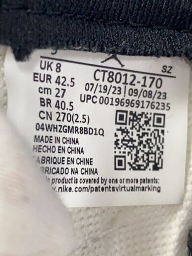 商品画像：AIR JORDAN 11_エアジョーダン11/27cm/WHT// 5