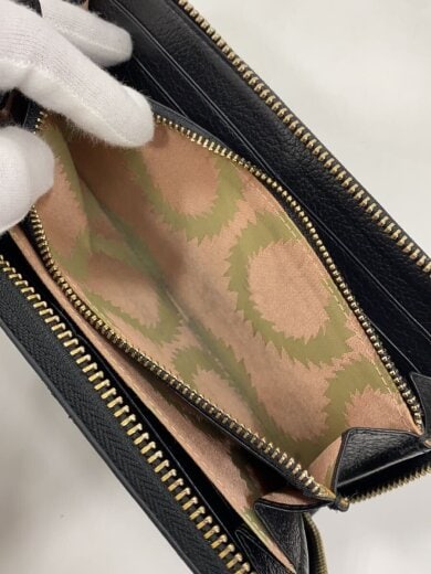 商品画像：長財布/レザー/BLK/レディース 8