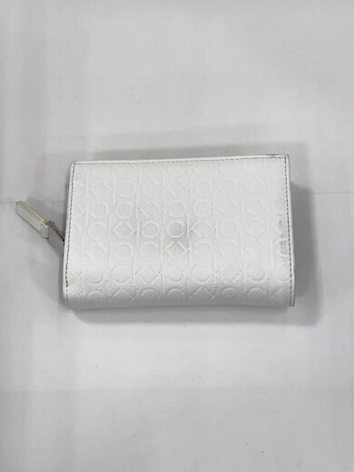 商品画像：2つ折り財布/レザー/WHT/メンズ 2