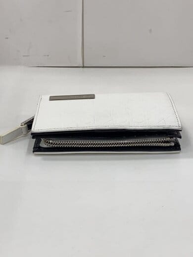 商品画像：2つ折り財布/レザー/WHT/メンズ 6