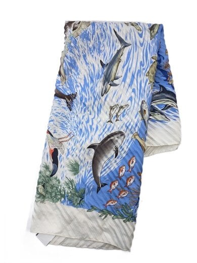 商品画像：スカーフ/シルク/レディース 1