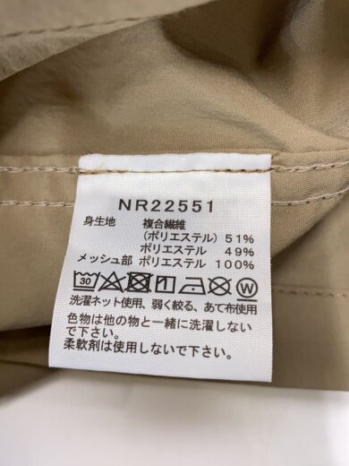 商品画像：ナイロンジャケット/S/ポリエステル/BEG/NR22551 4