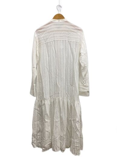 商品画像：Sheerstripe Shirts Dress/長袖ワンピース/38/レーヨン/WHT/12120311 2