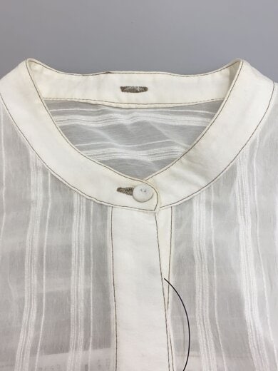 商品画像：Sheerstripe Shirts Dress/長袖ワンピース/38/レーヨン/WHT/12120311 6