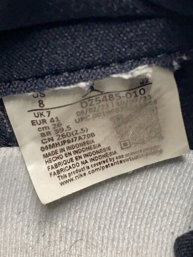 商品画像：AIR JORDAN 1 RETRO HIGH OG_エアジョーダン1 レトロ ハイ OG/26cm/BLK 5