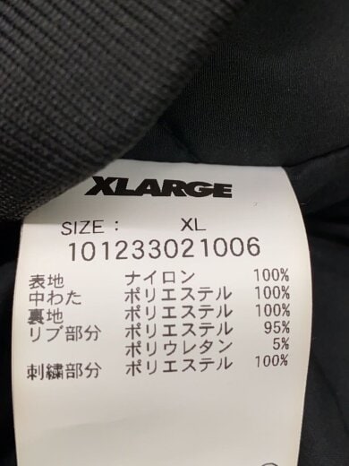 商品画像：ブルゾン/XL/ナイロン/BLK/無地/101233021006 4