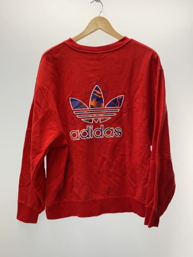 商品画像：カーゴポケット付スウェット/M/コットン/RED/GR0219// 2