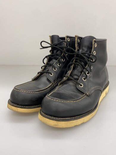 商品画像：レースアップブーツ・6インチクラシックモックトゥ/US9/BLK/レザー// 2