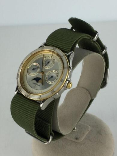 画像：CITIZENクォーツ腕時計/アナログ/キャンバス/GRN/6300-G30577/Lighthouse/2