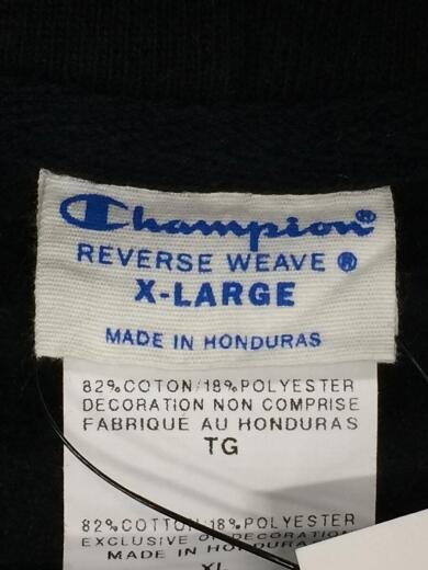 画像：sillage × Championパーカー/XL/コットン/IMA:GINE別注/REVERSEWEAVE/whatwewear/黒色4