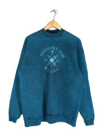 90s/dallas alice/米国製/スウェット/XL/コットン/BLU