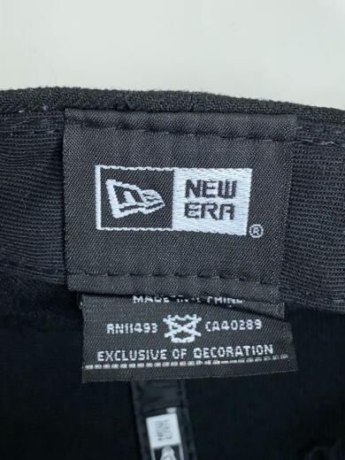 画像：NEW ERAキャップ/7 3/4/ポリエステル/BLK/メンズ5