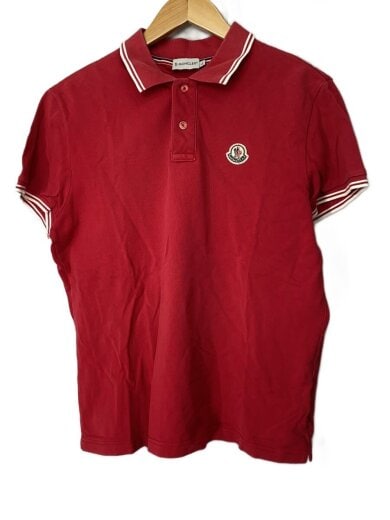 商品画像：ポロシャツ/L/コットン/RED/310918304300 1
