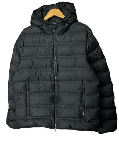 画像：EA7 EMPORIO ARMANIダウンジャケット/XL/ポリエステル/BLK/6GPB64/ファスナー開閉難あり//1