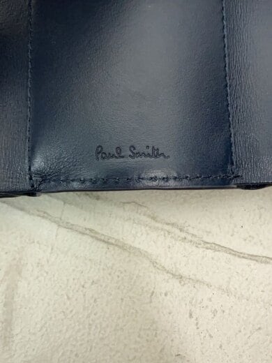 商品画像：3つ折り財布/レザー/NVY/メンズ 3