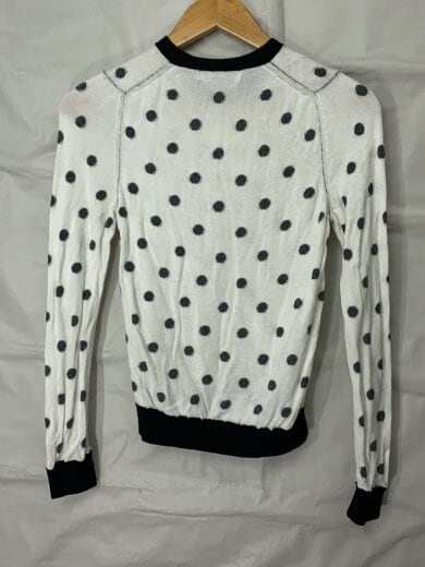 商品画像：ニット・セーター(薄手)/--/レーヨン/WHT/ドット/RI-N008 2