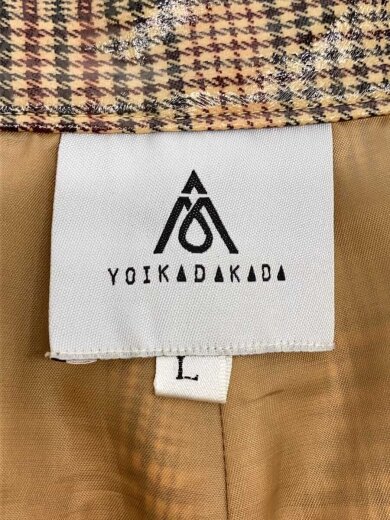 商品画像：チェックワイドパンツ/ボトム/L/--/BEG/チェック// 4