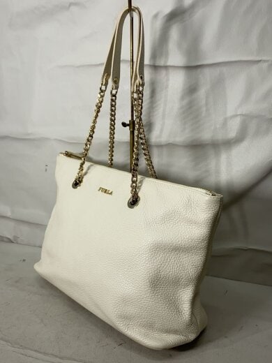 商品画像：トートバッグ/レザー/WHT 2