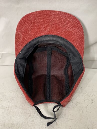 商品画像：24SS/COATED DENIM CAMP CAP/キャップ/FREE/RED/メンズ 4