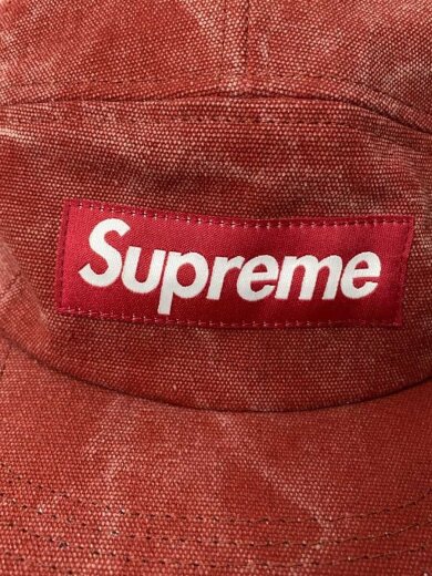 商品画像：24SS/COATED DENIM CAMP CAP/キャップ/FREE/RED/メンズ 5