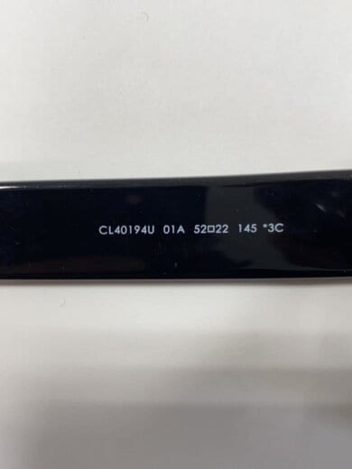 商品画像：Triomphe/トリオンフロゴサングラス/--/BLK/BLK/CL40194U 5