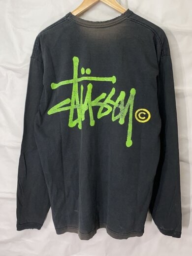 商品画像：00S/OLD STUSSY/フェードロゴロンT/長袖Tシャツ/XL/--/BLK// 2
