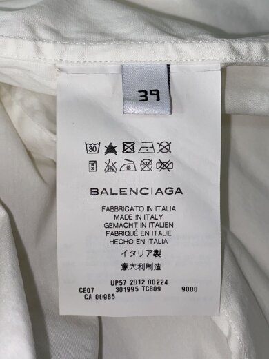 商品画像：長袖シャツ/--/コットン/WHT/301995// 4