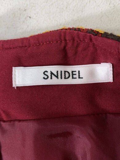 商品画像：ロービングチェックミニスカート/スカート/0/--/RED/チェック/SWFS244086 4