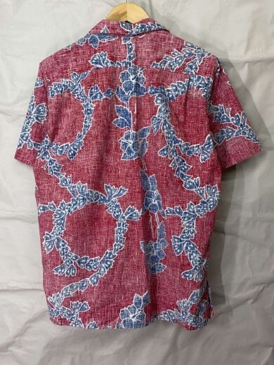 商品画像：ハワイ製/アロハシャツ/半袖シャツ/S/--/RED/総柄 2