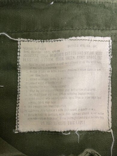 商品画像：70s/M65/初期/SERVAL ZIP/M-65 field cargo pants/カーゴパンツ/KHK 4