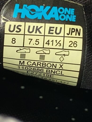 商品画像：M CARBON X/ローカットスニーカー/26cm/BLK/F27219E// 5